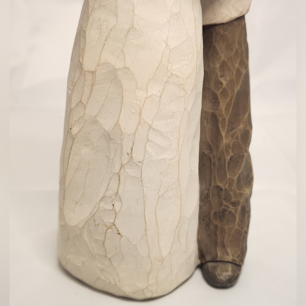 8 1/2” Willow Tree Together Wooden Figurine Decoration - Picture 8 of 10